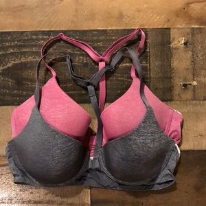 Victoria’s Secret T back t shirt bras size 34 C